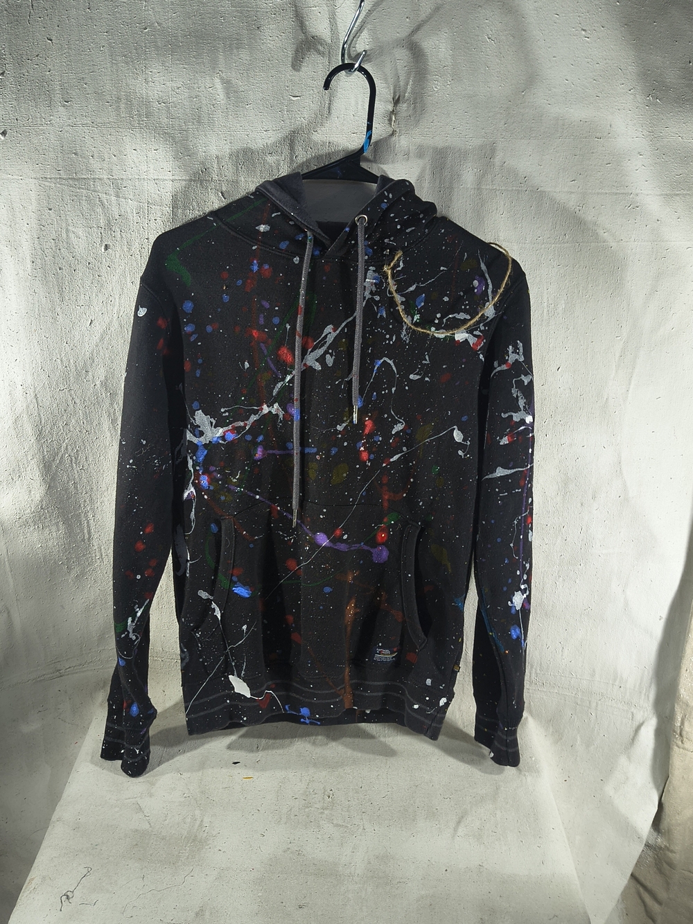 Timothy Designs T168 Men's Black Hoodie Size Small W/Unique Street Wear Design